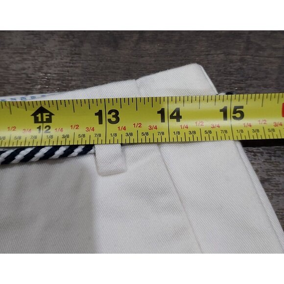 TOMMY HILFIGER White Cotton Cropped Capri wide leg Pants Size 4 NWT vintage 2000 - Picture 5 of 10